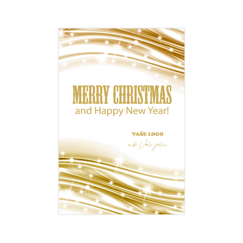 Vianočná etiketa na víno 281