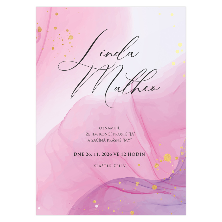 Svadobné oznámenie 288