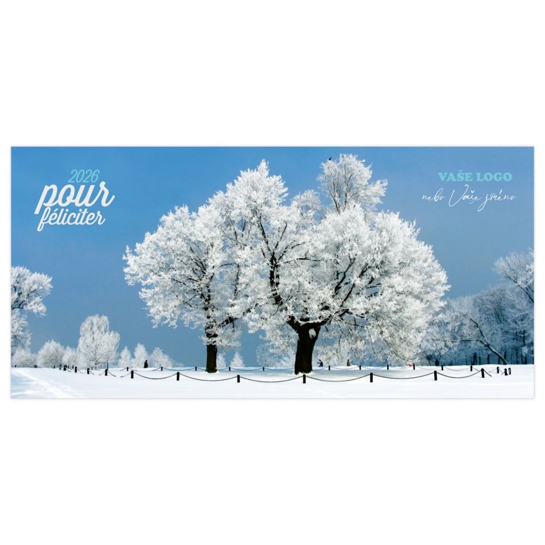 Novoročenka 229 – Zasněžená krajina