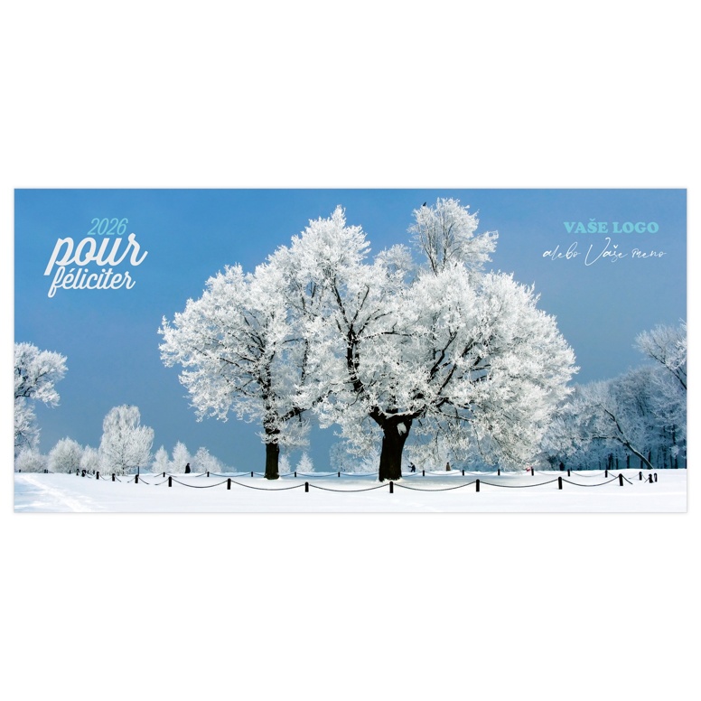 Novoročenka 229 – Zasnežená krajina