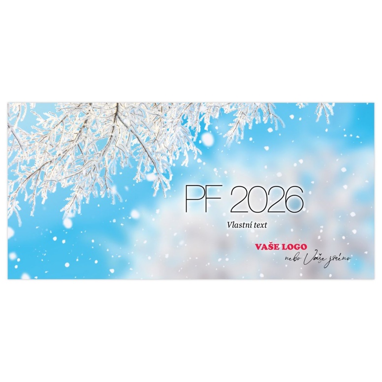 Novoročenka 360 – větvička na azurové obloze