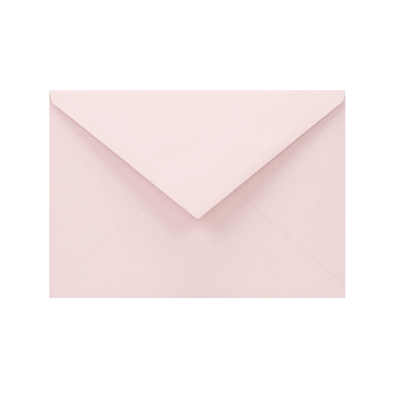 Obálka barevná bledě růžová Sirio Nude A6