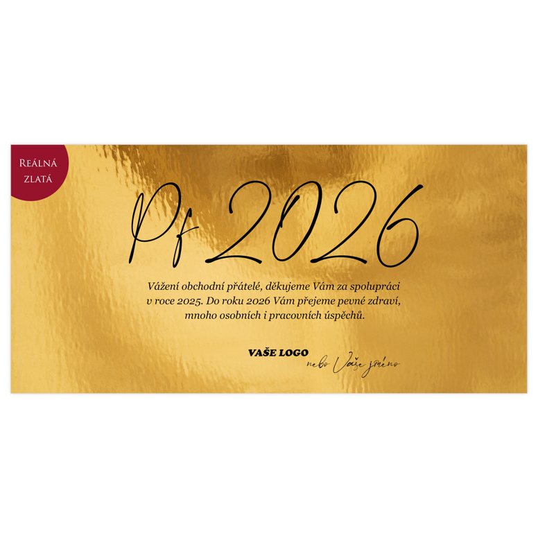 Novoročenka 519 - Zrcadlové novoroční přání