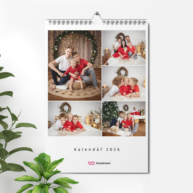 Nástěnný fotokalendář se jmény