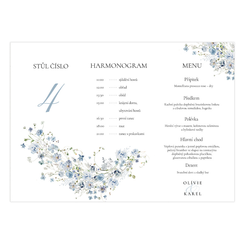 Svadobný trojhránok 360