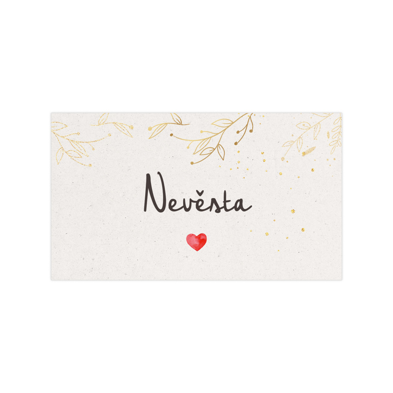 Svatební jmenovka 330