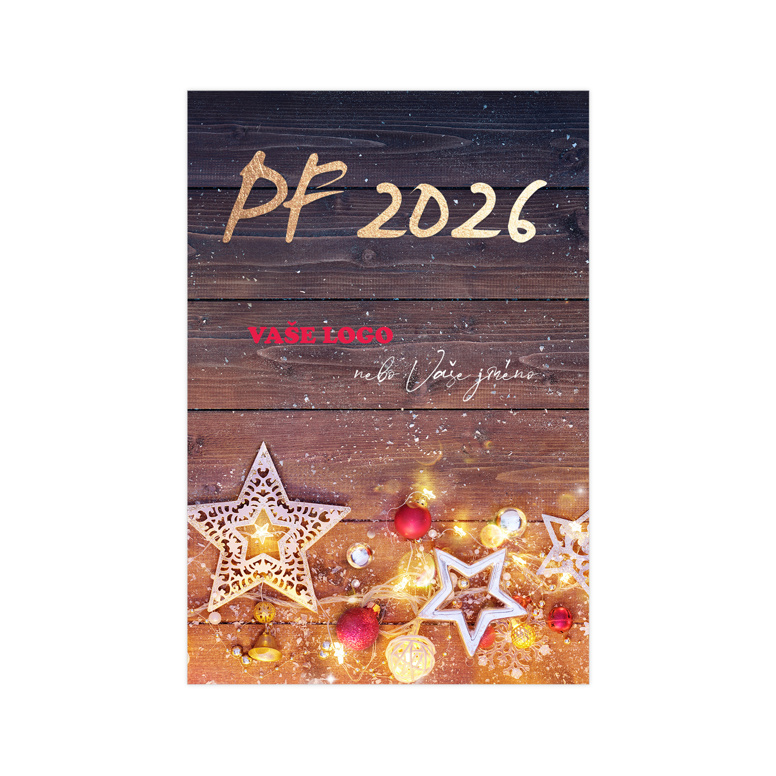 Vianočná etiketa na víno 401