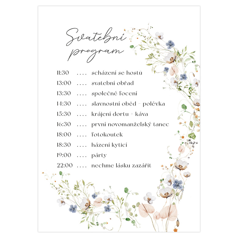 Svadobný harmonogram 359