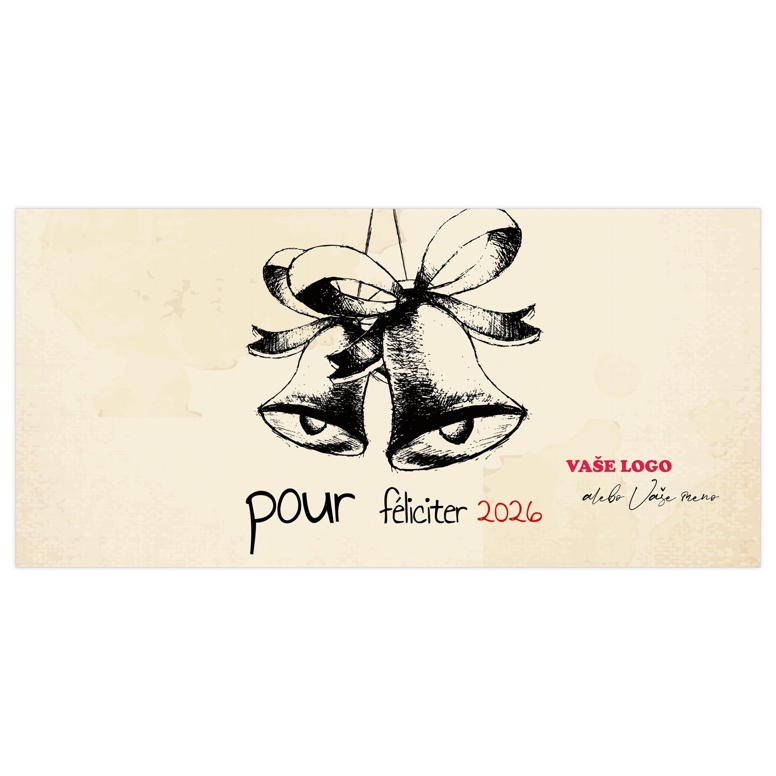 Novoročenka 354 – Ručne maľované zvončeky