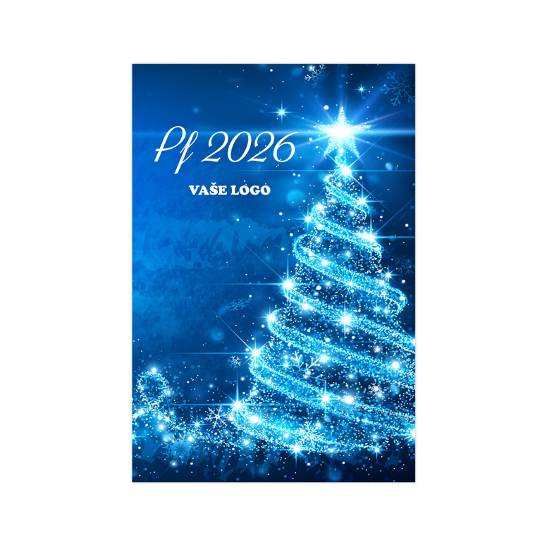 Vánoční etiketa na víno 446