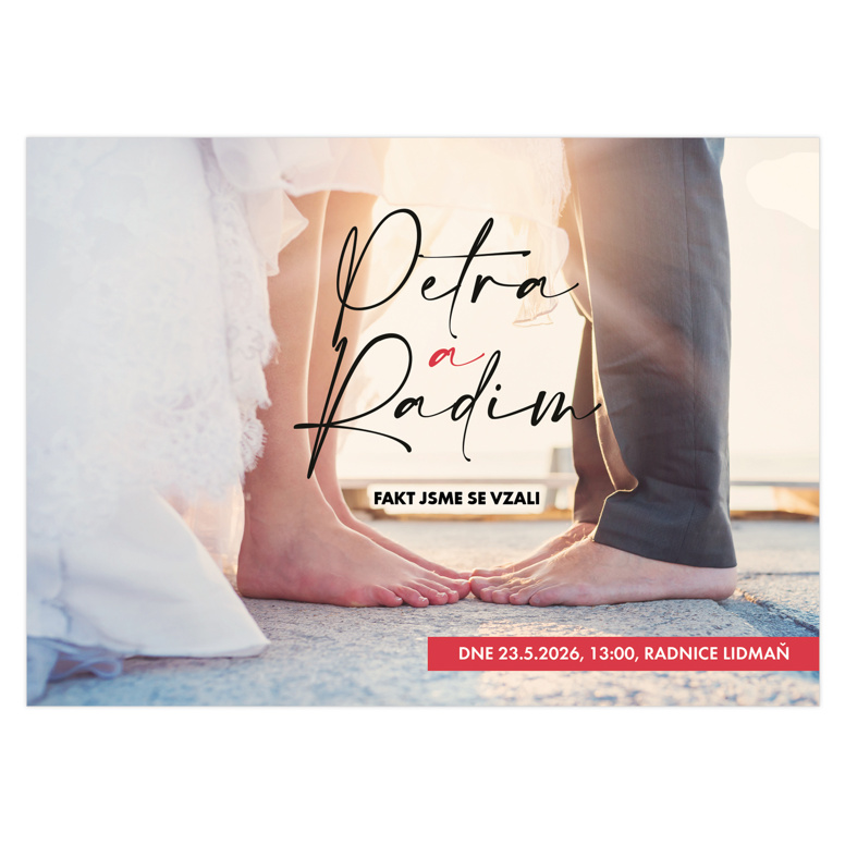 Svadobné oznámenie 272