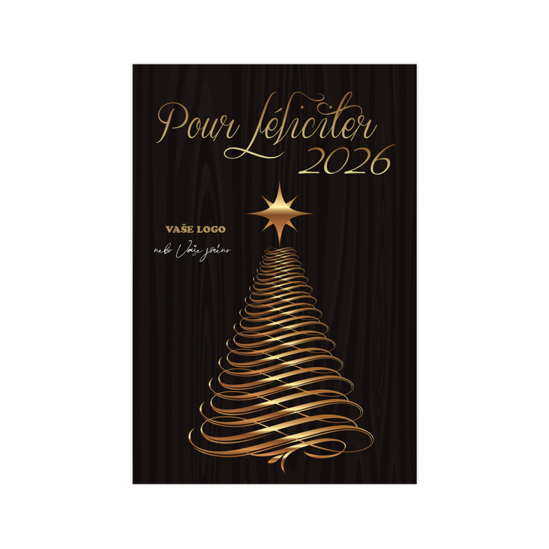 Vianočná etiketa na víno 50