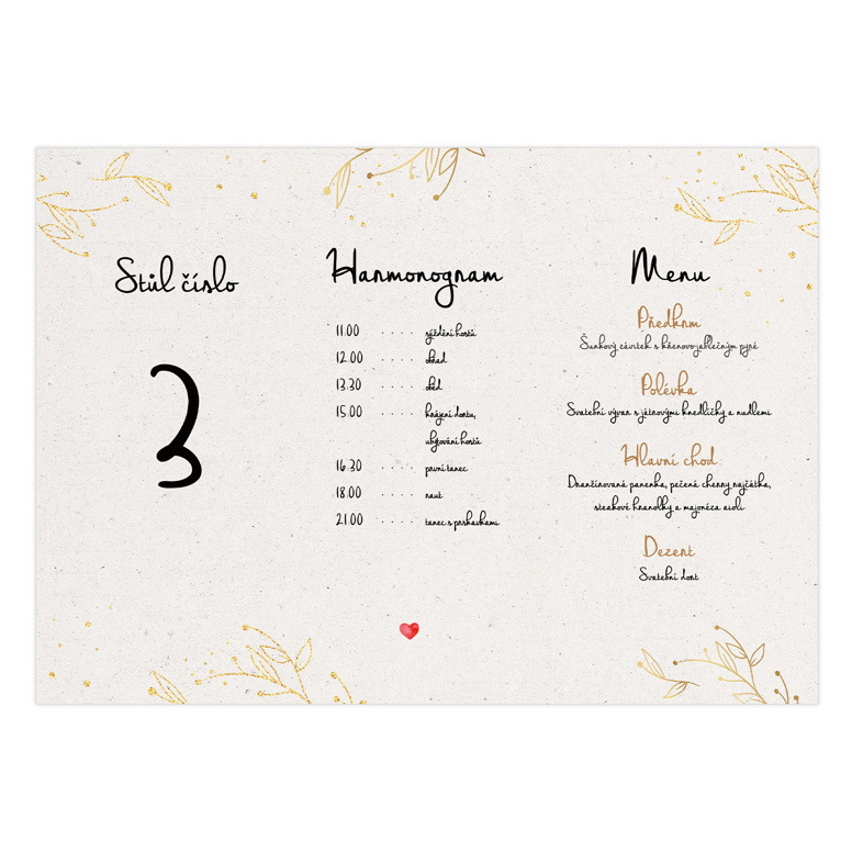 Svatební trojhránek 330