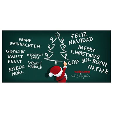 Novoročenka 60 – Santa u školní tabule