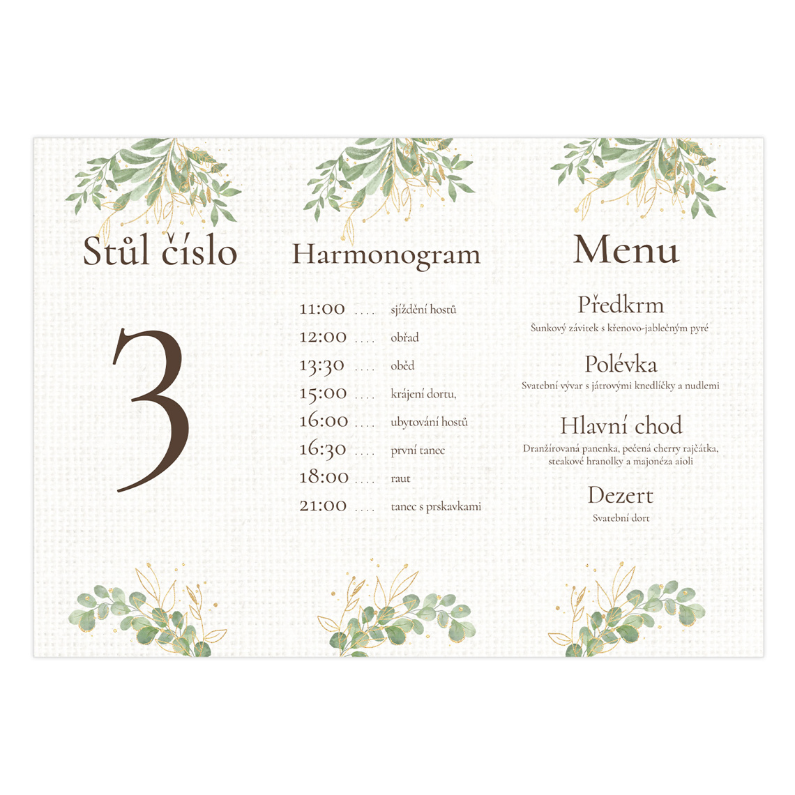 Svatební trojhránek 363