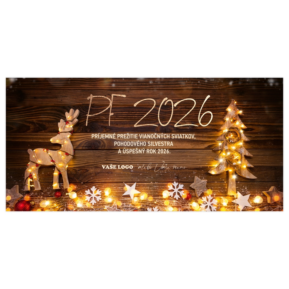 Novoročenka 425 – Drevené vianočné ozdoby