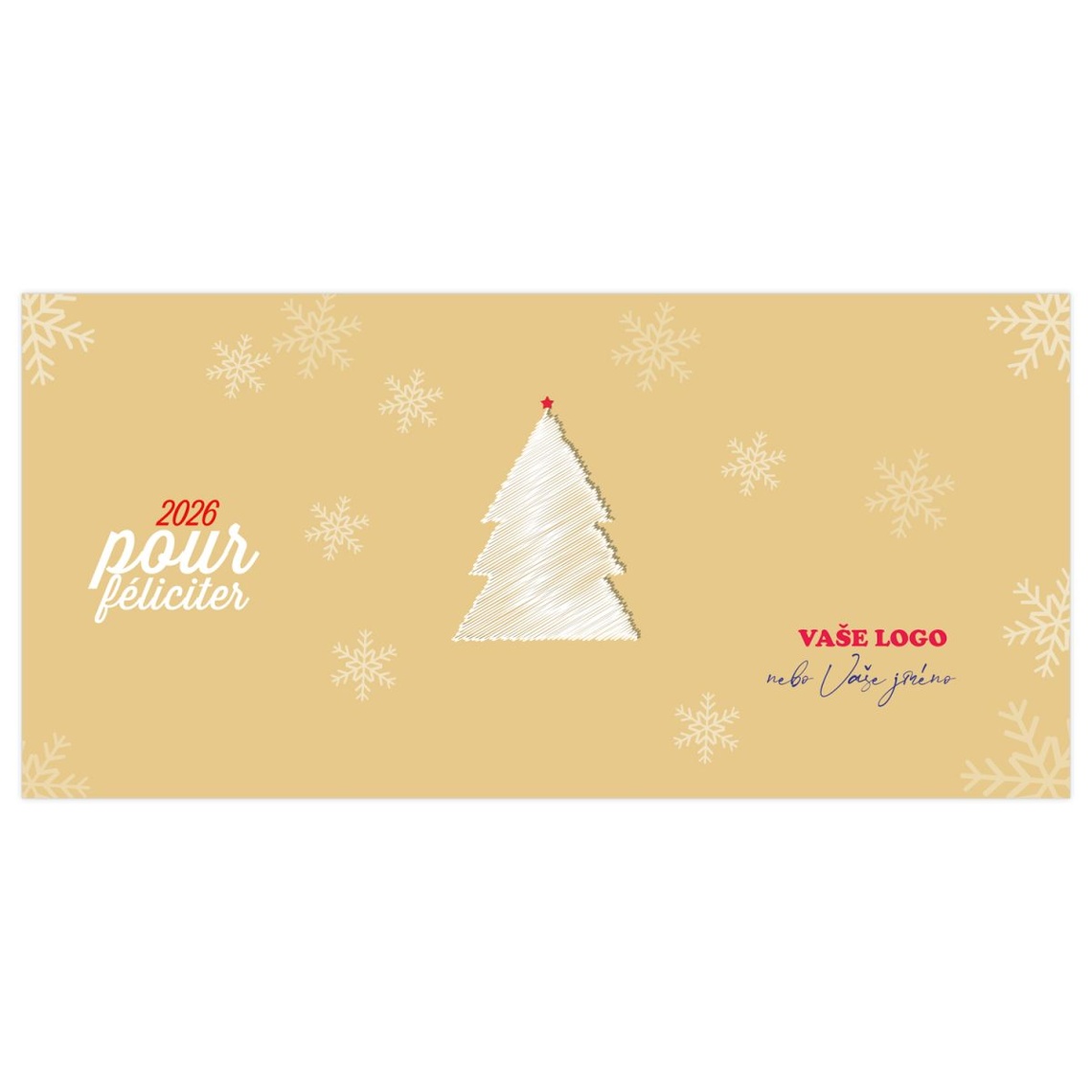 Novoročenka 337 – Bílý stromeček