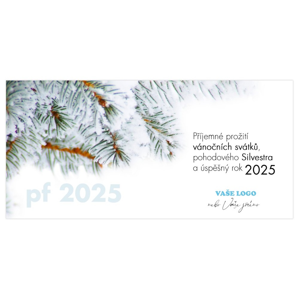Novoročenka 142 – Zasněžená větvička