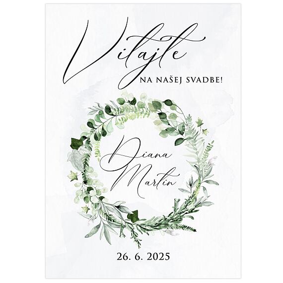 Vítacia ceduľa 287