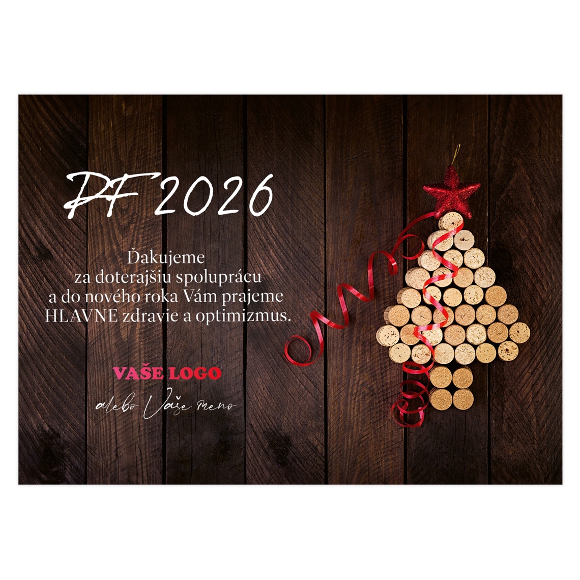 Novoročenka 523 – Strom z korku