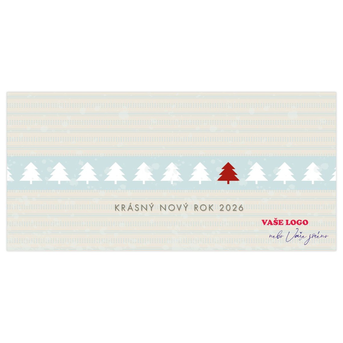 Novoročenka 297 – Červený stromek