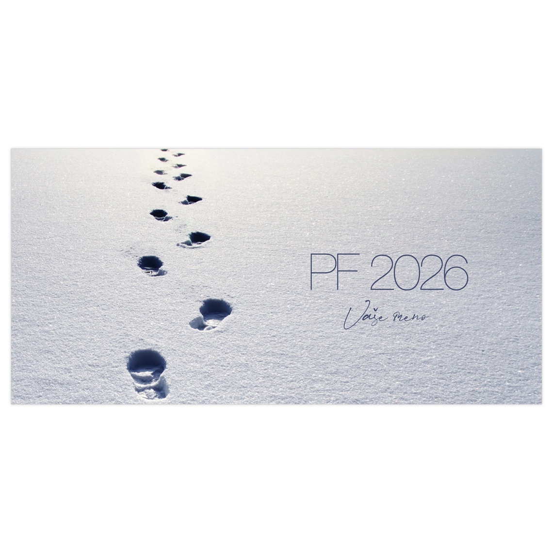 Novoročenka 235 - Stopy v snehu