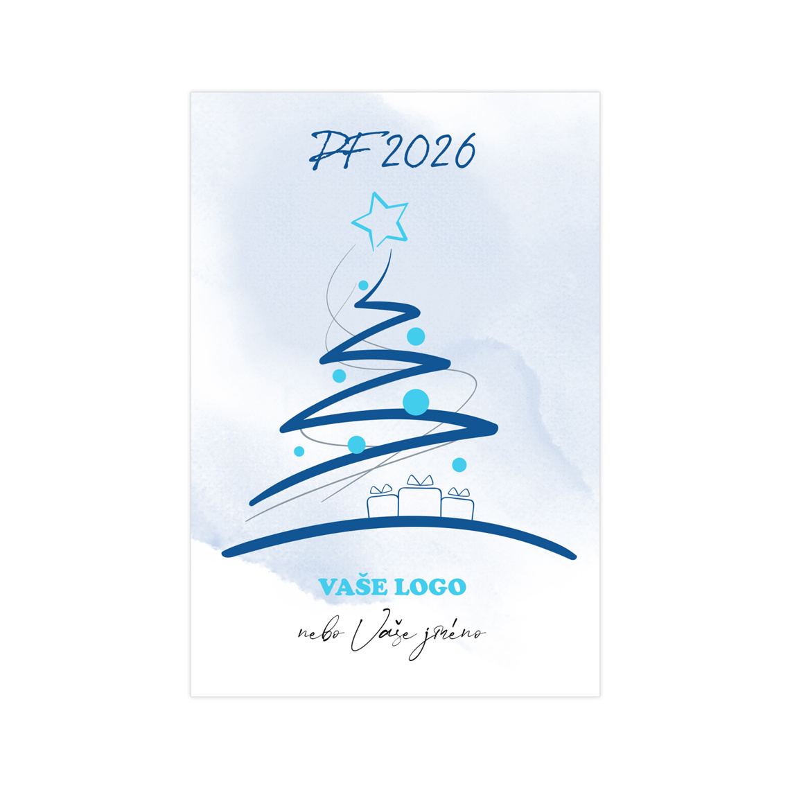 Vánoční etiketa na víno 499