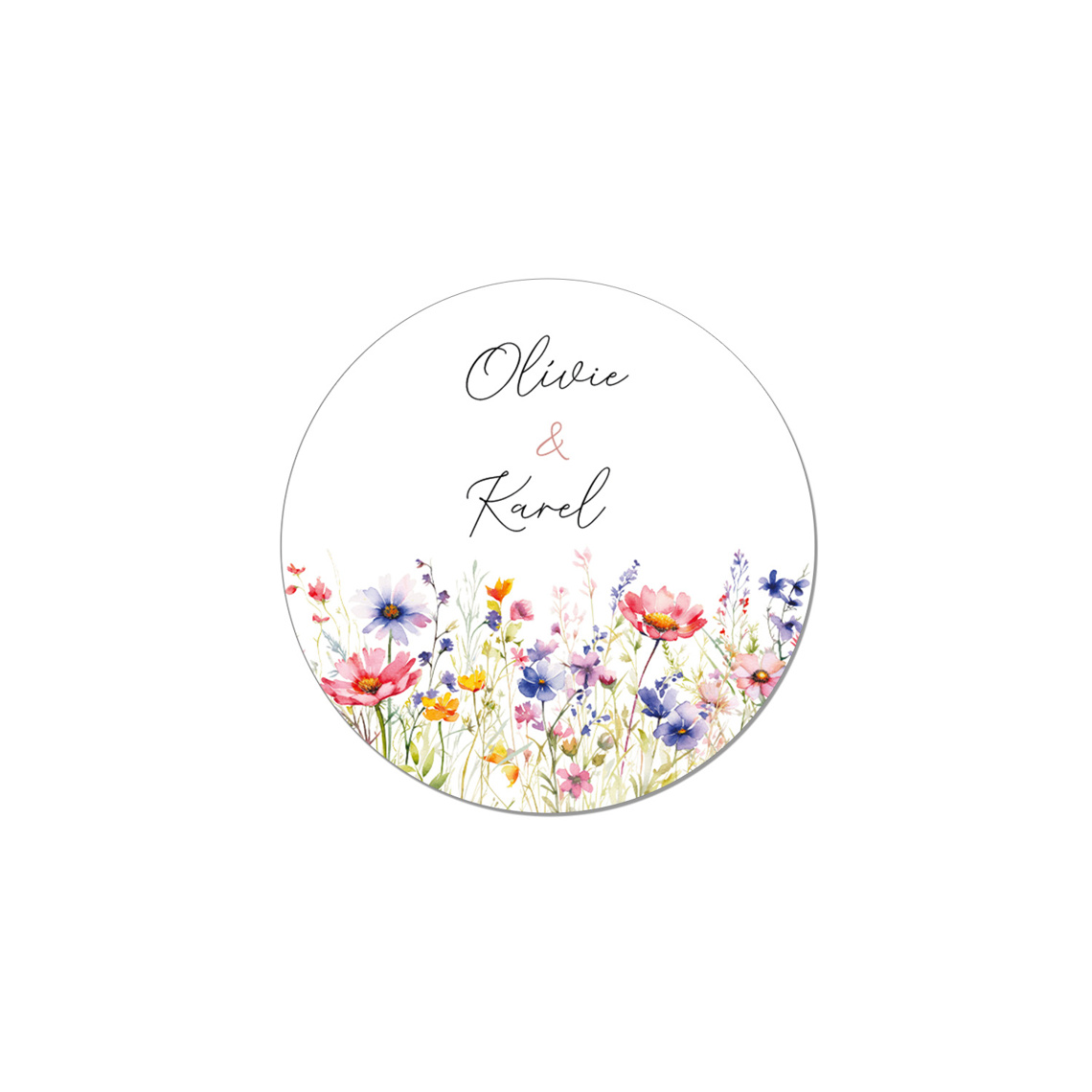 Kulatá samolepka 356