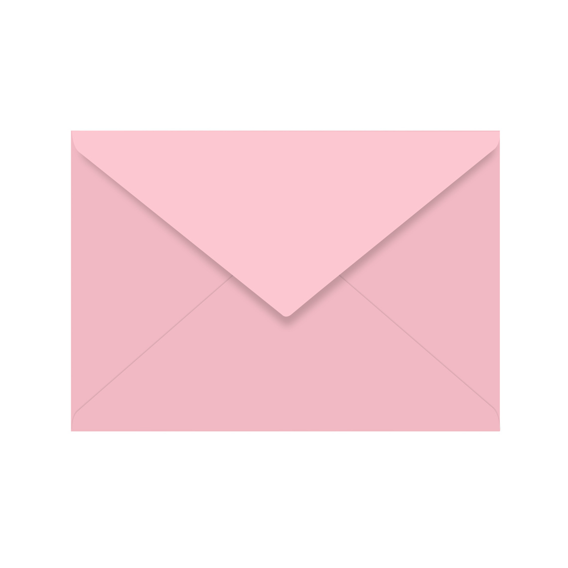 Obálka barevná rosa - sladká růžová C6