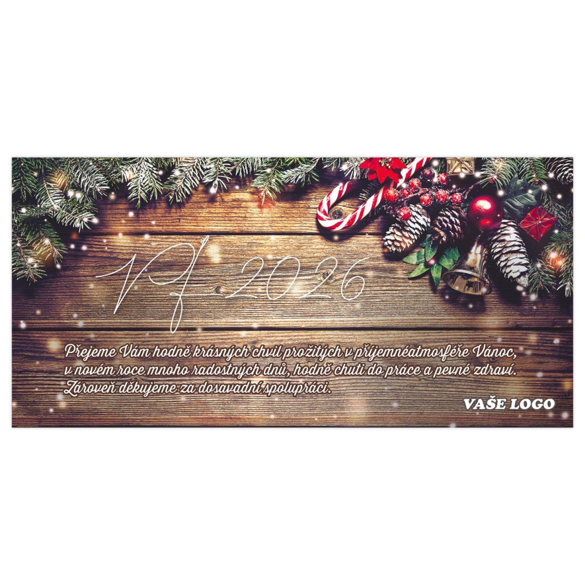 Novoročenka 445 – Větvičky, ozdoby a dřevo