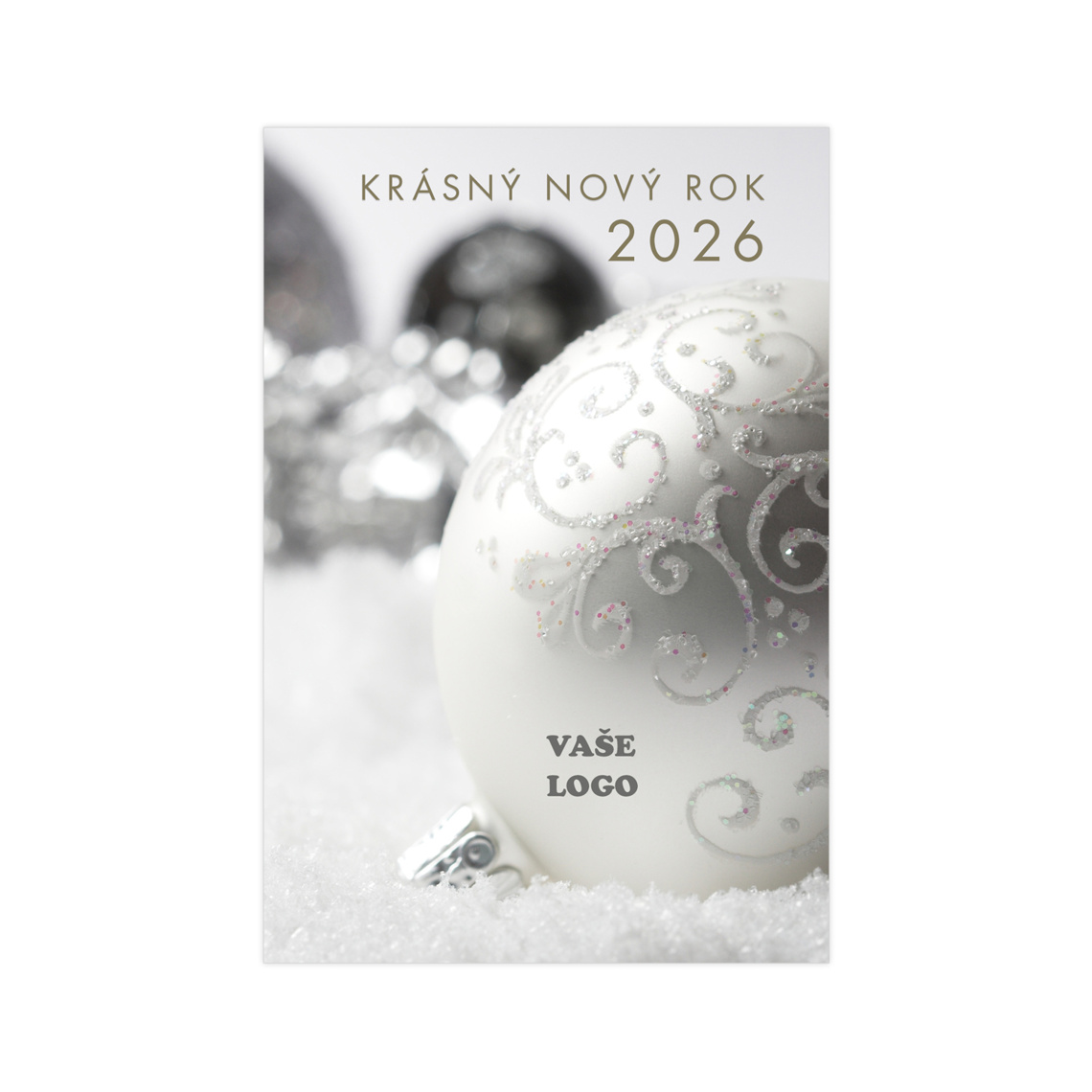 Vánoční etiketa na víno 123