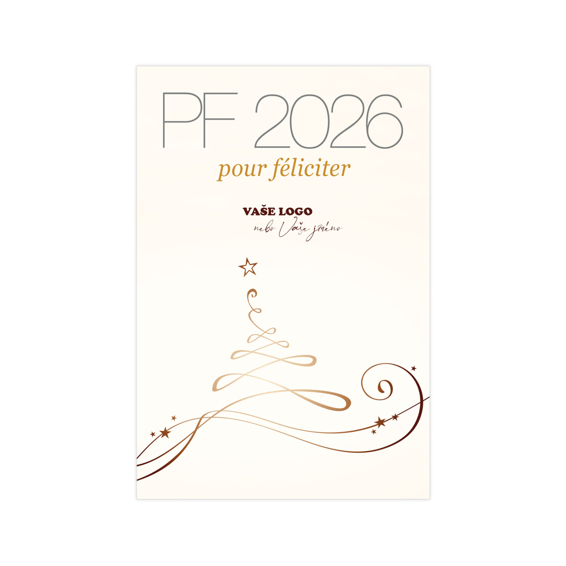 Vianočná etiketa na víno 325