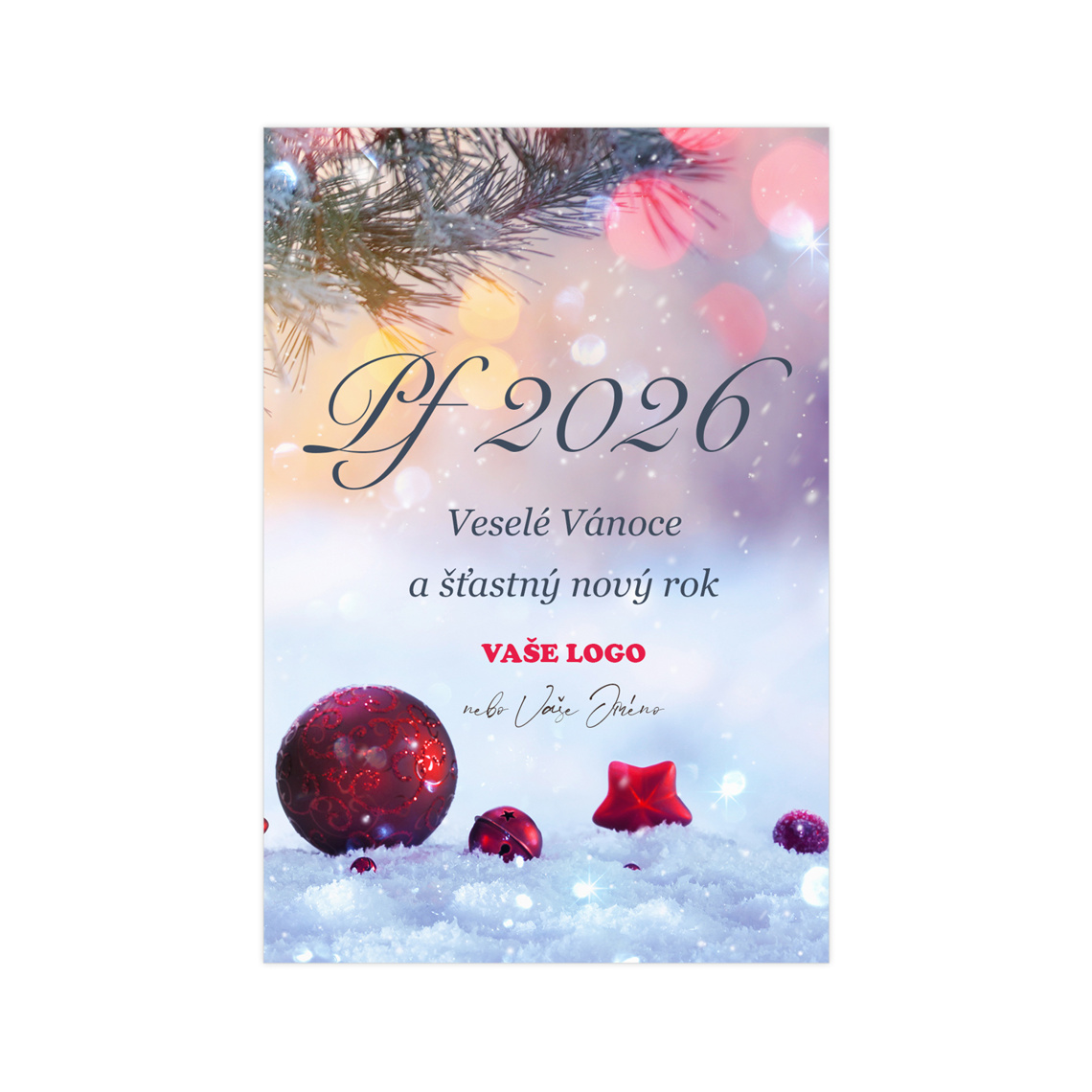 Vianočná etiketa na víno 451