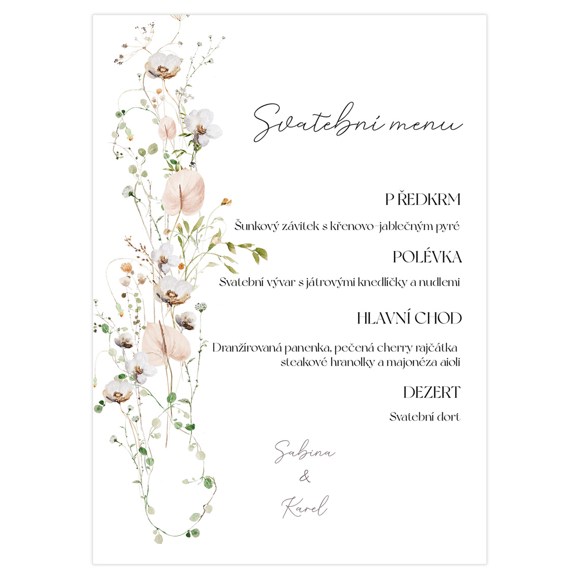 Svadobné menu 359