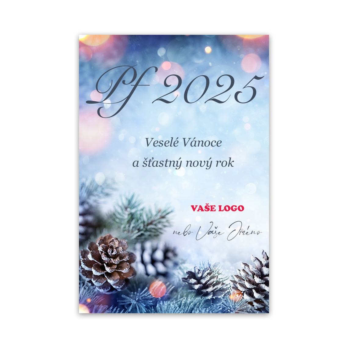 Vánoční etiketa na víno 463