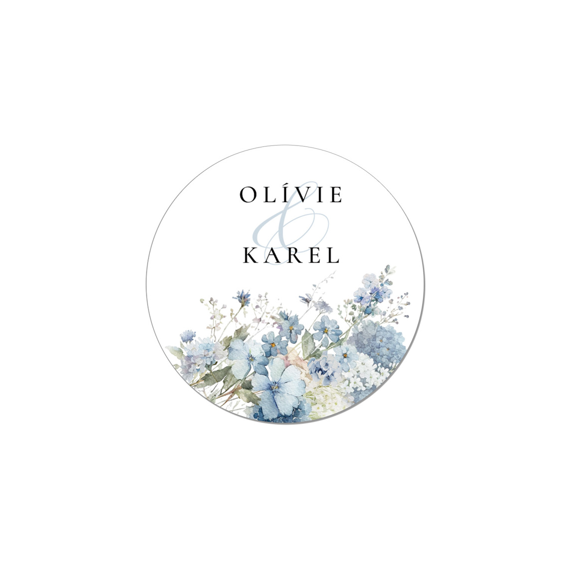 Kulatá samolepka 355